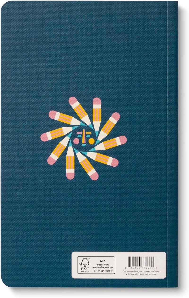 Compendium Softcover Journal – Remember, Ideas Become Things. – A Write Now Journal with 128 Lined Pages, 5″W x 8″H - Image 3